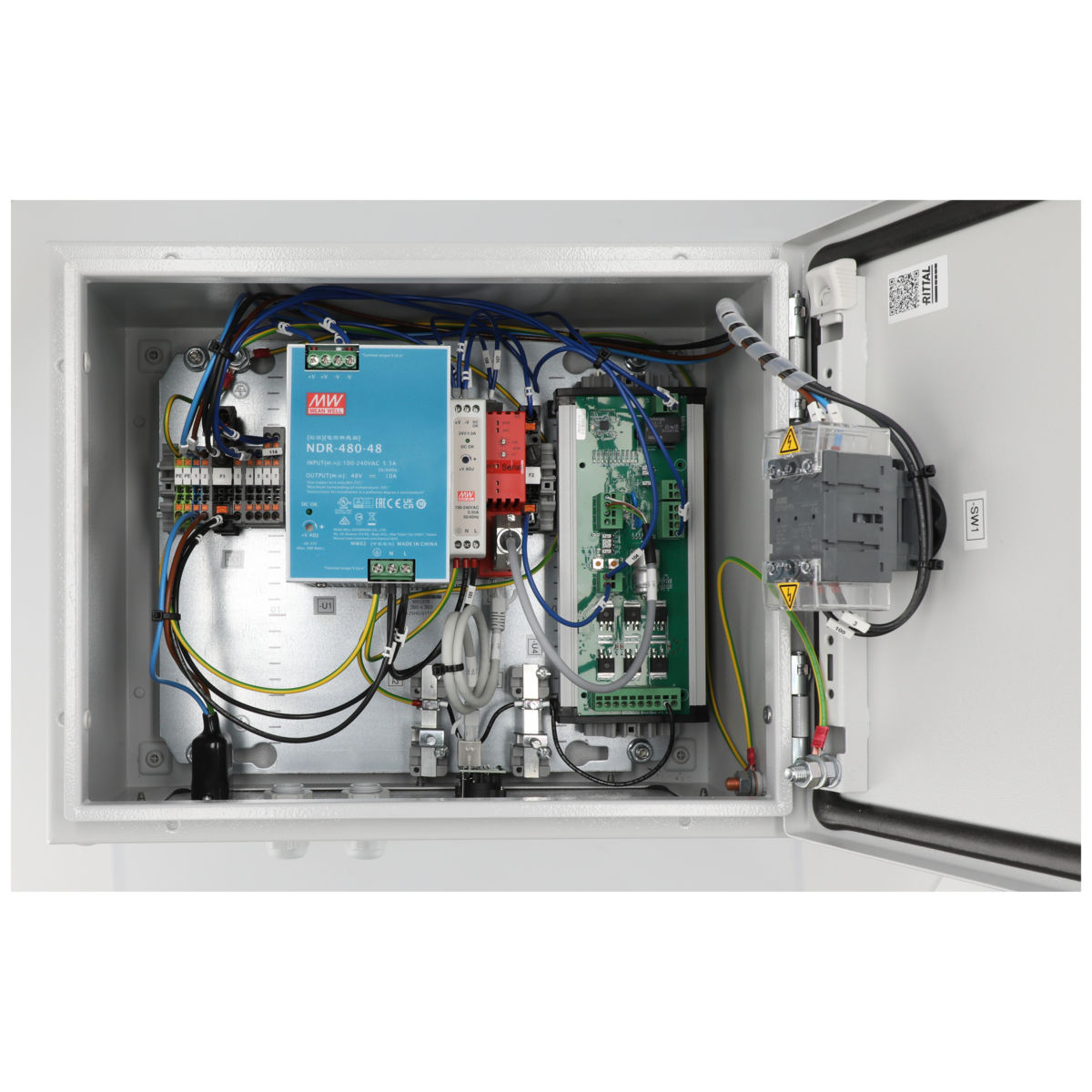 Mirka® motor drive cabinet for Ethernet/IP