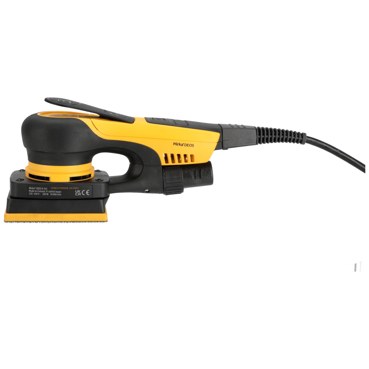 Mirka® DEOS II 343X 3" x 4", 3.0 mm orbit