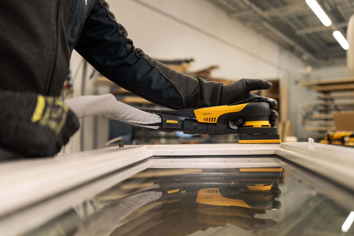 Mirka® DEOS II 343X 3" x 4", 3.0 mm orbit