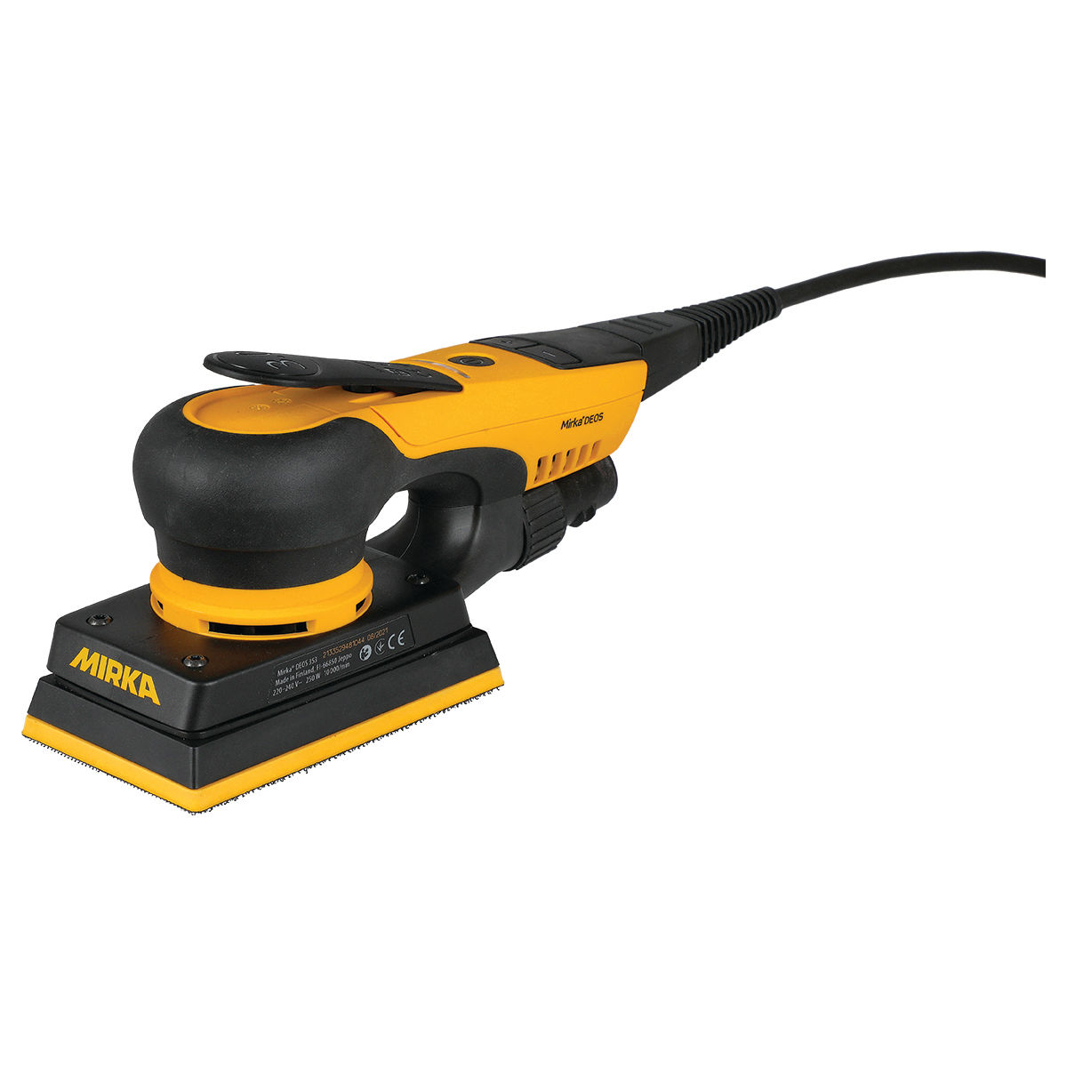 Mirka® DEOS 353XCV UK 110V 81 x 133 mm 3.0 mm Orbit