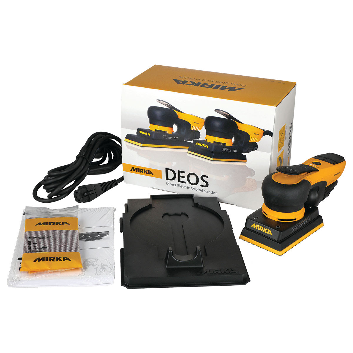 Mirka® DEOS 353XCV UK 110V 81 x 133 mm 3.0 mm Orbit