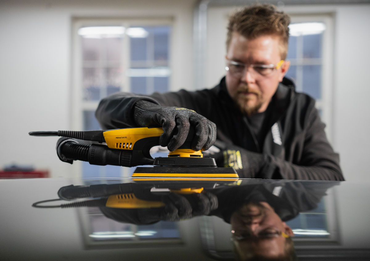 Mirka® DEOS II 383 EU 70 mm x 198 mm 3.0 mm epäkesko