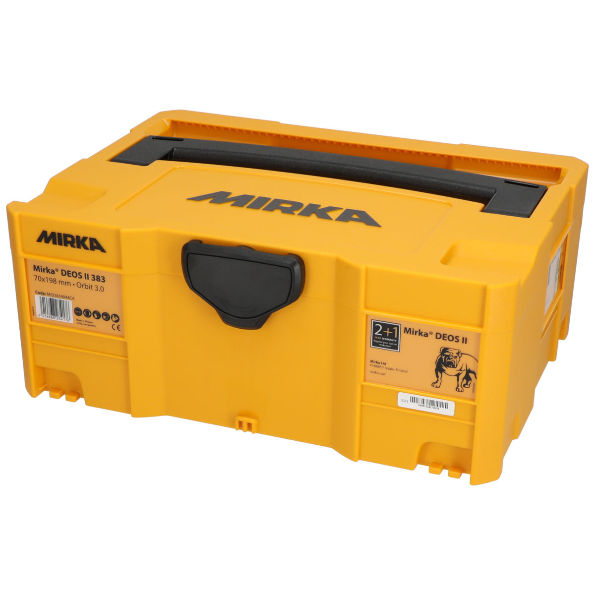 Mirka® DEOS II 383 EU 70 mm x 198 mm 3.0 mm epäkesko