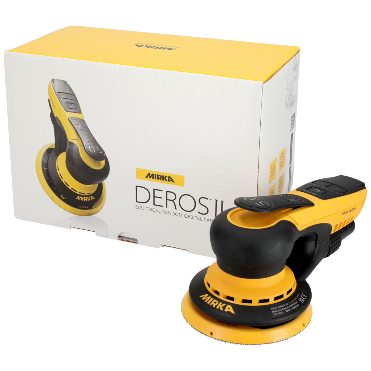 Mirka® DEROS II 550 Ø 125 mm, uitslag 5.0 mm