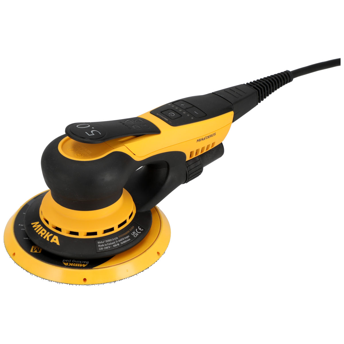 Mirka® DEROS II 5650 UK Ø 125/150 mm, orbit 5.0 mm