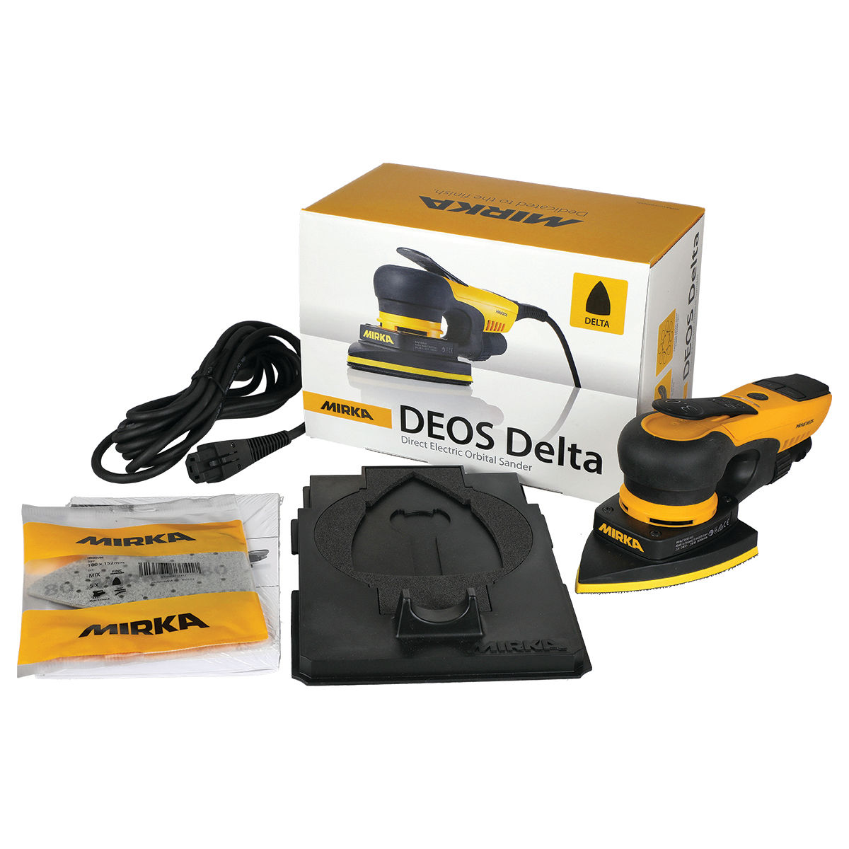 Mirka® DEOS Delta 663XCV UK 110V 3.0 mm Orbit