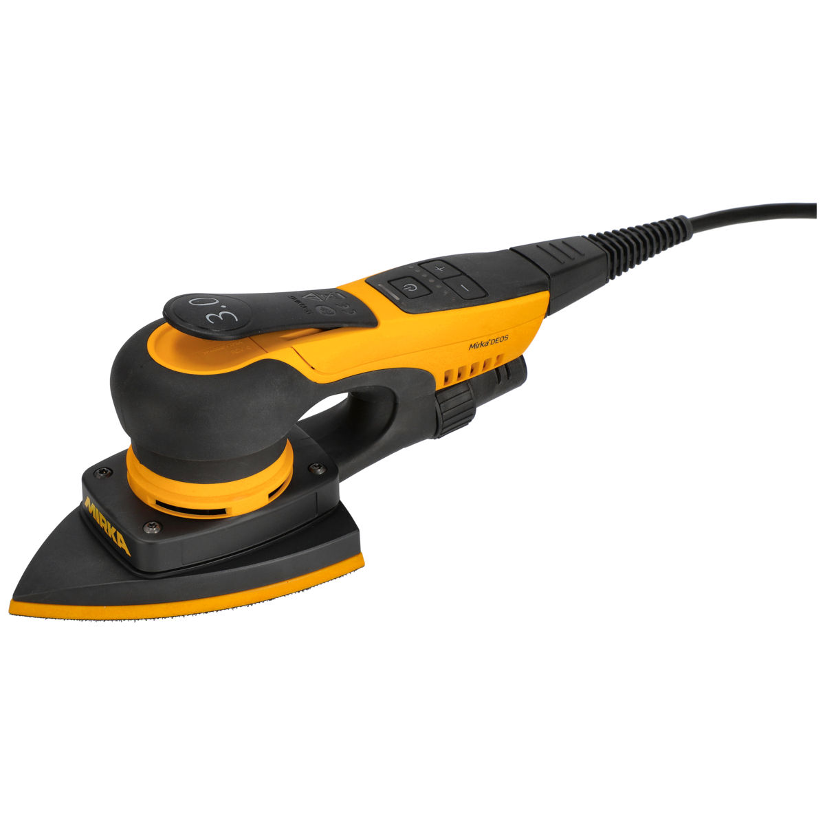 Mirka® DEOS II 663 UK Delta 100 mm x 152 mm x 152 mm, orbit 3.0 mm