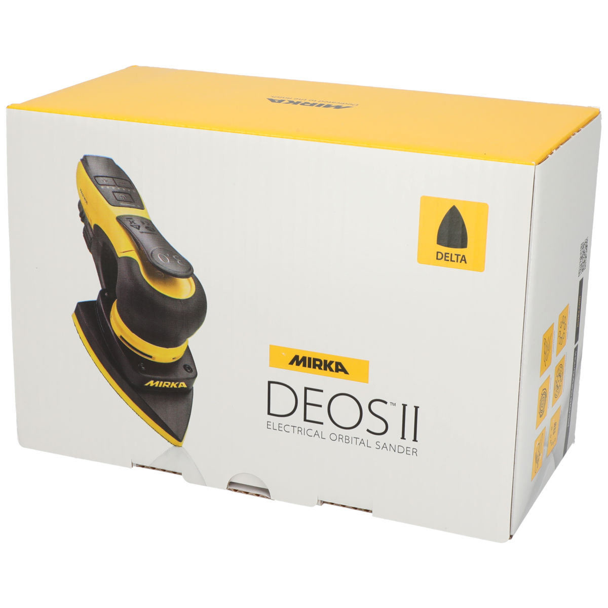 Mirka® DEOS II 663 EU Delta 100 mm x 152 mm x 152 mm, orbit 3.0 mm