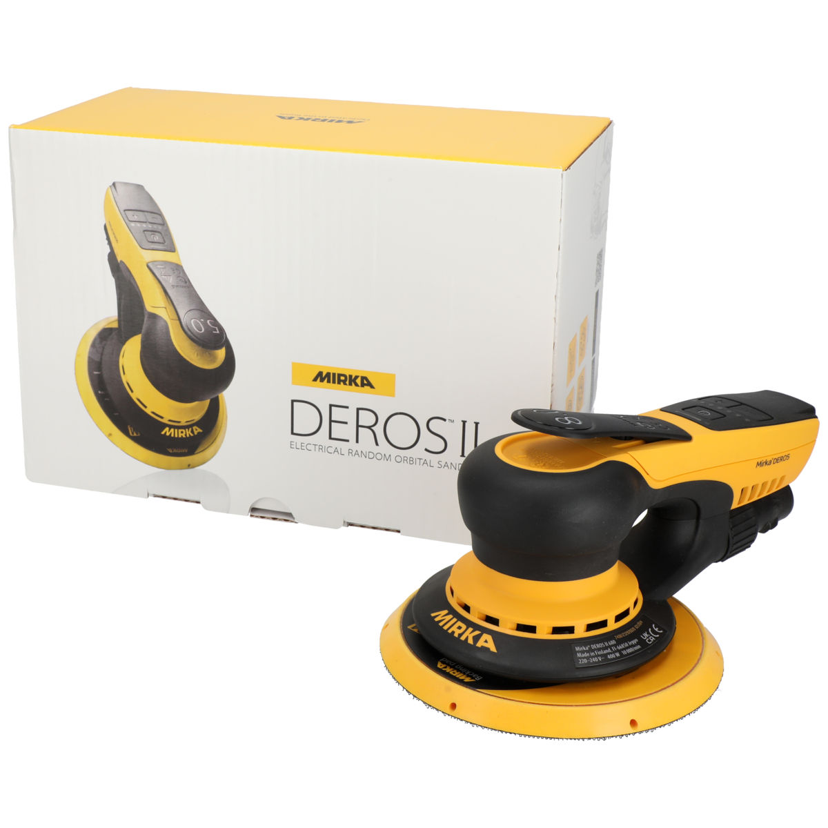 Mirka® DEROS II 680 EU Ø 150mm, orbit 8.0mm