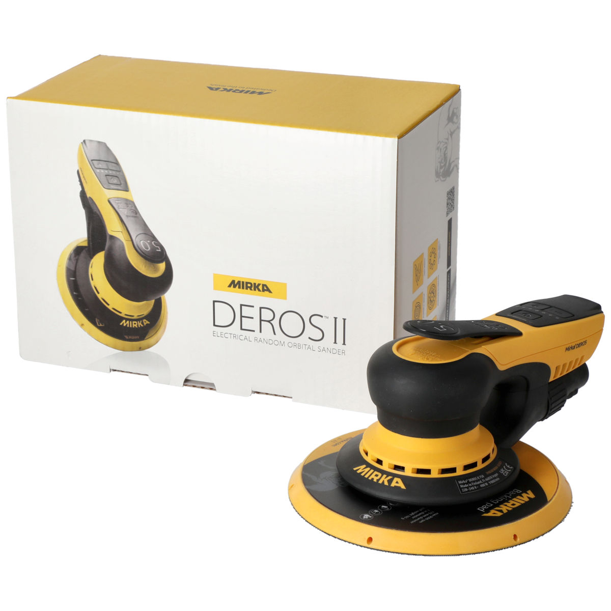 Mirka® DEROS II 750CV Ø 175 mm ponceuse orbitale exc. 5.0 mm