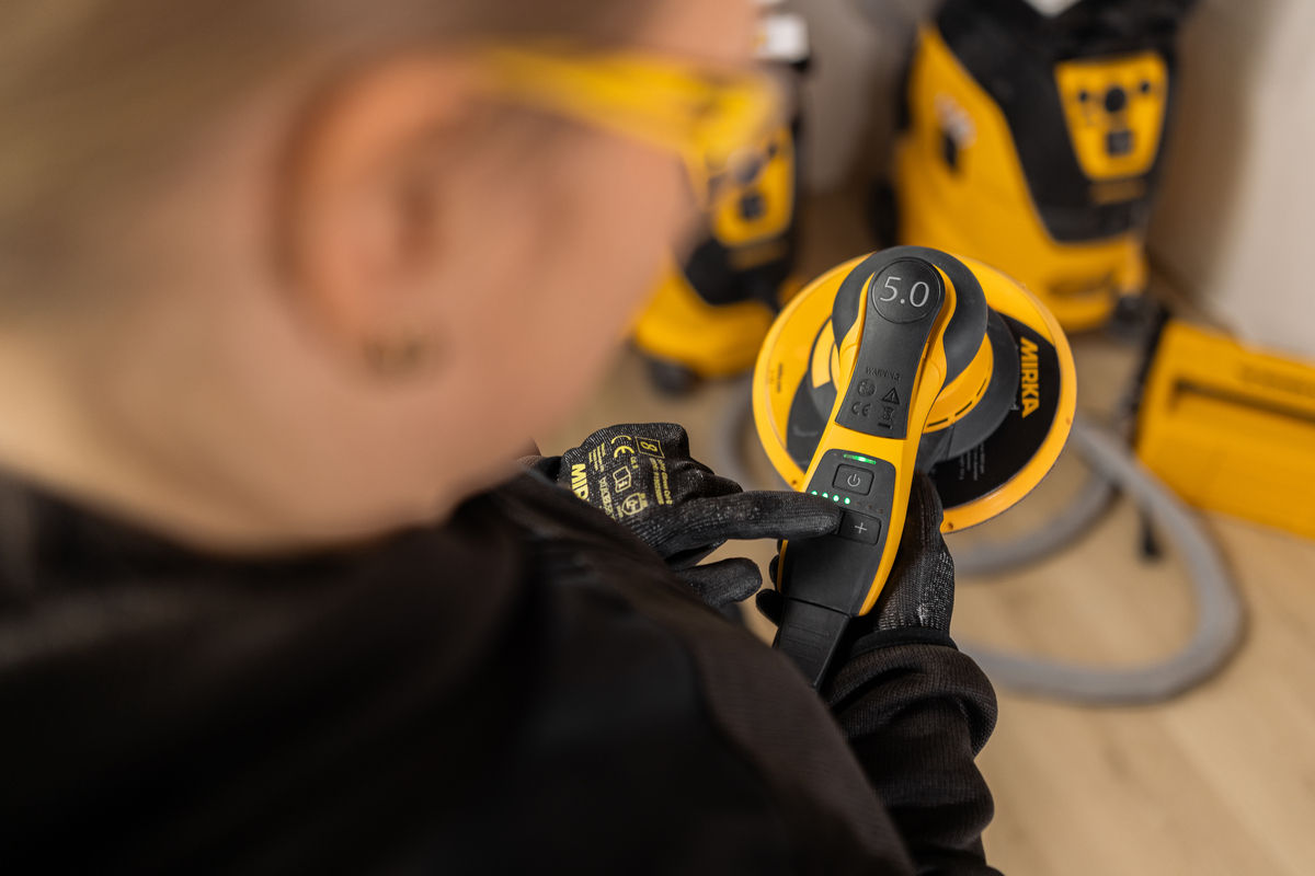 Mirka® DEROS II 750X 7", 5.0 mm orbit