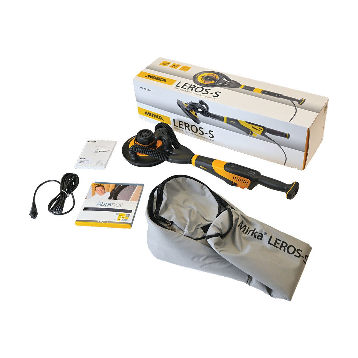 Mirka® LEROS-S 950CV Ø 225 mm 5.0 mm epäkesko laukulla
