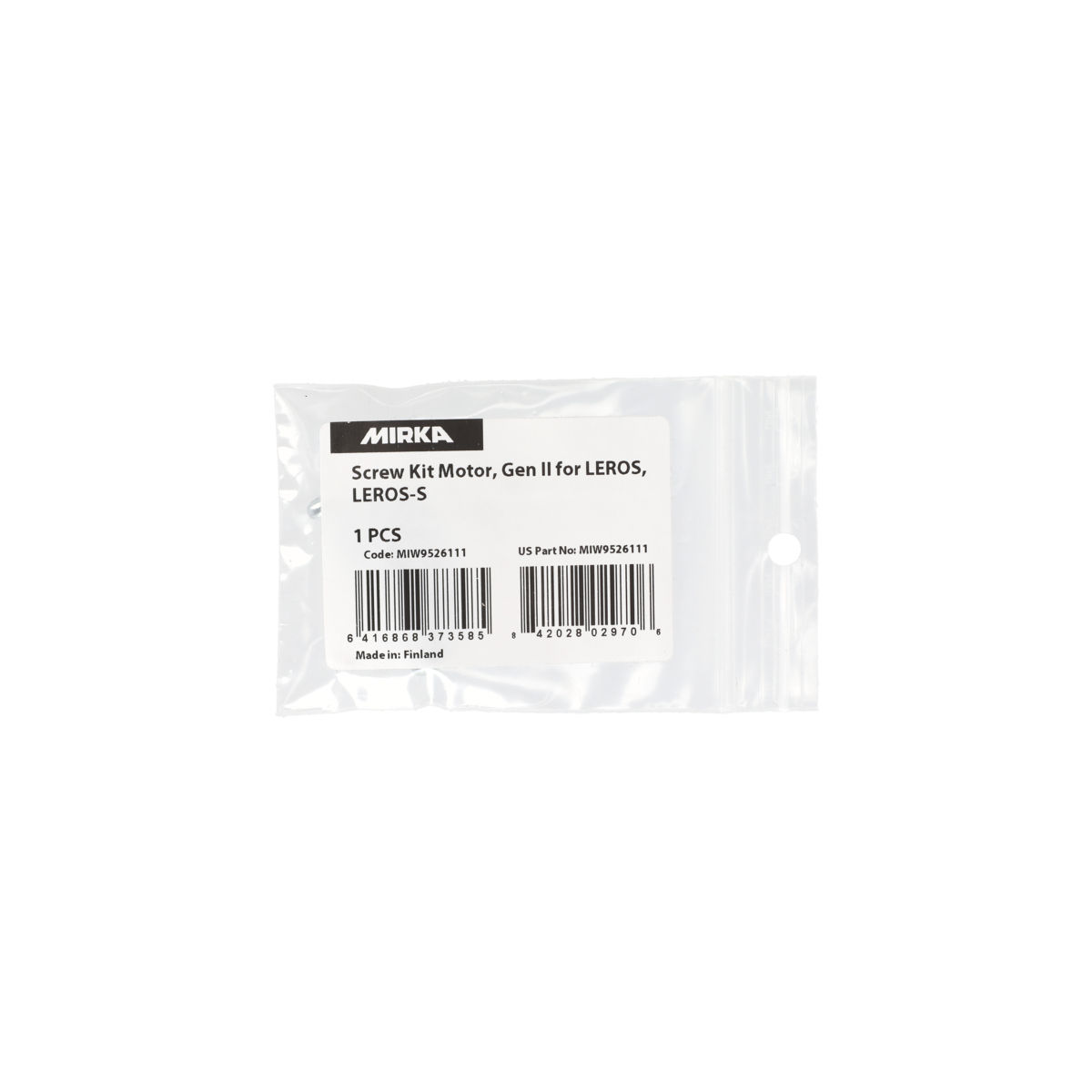 Screw Kit Motor Gen II for LEROS and LEROS-S