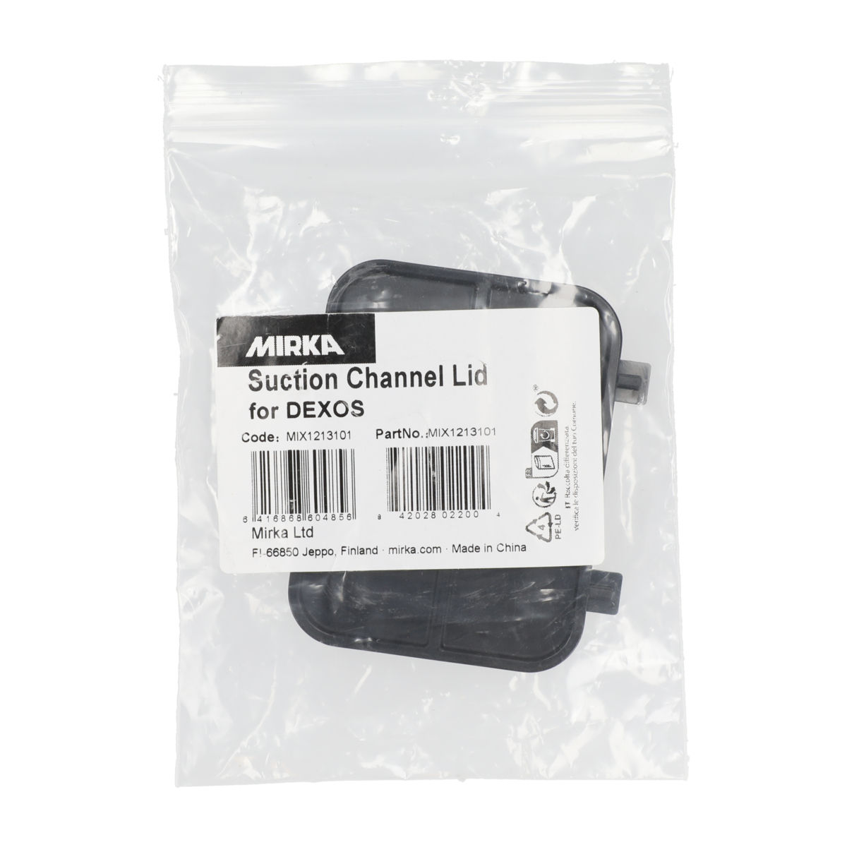 Suction Channel Lid for DEXOS