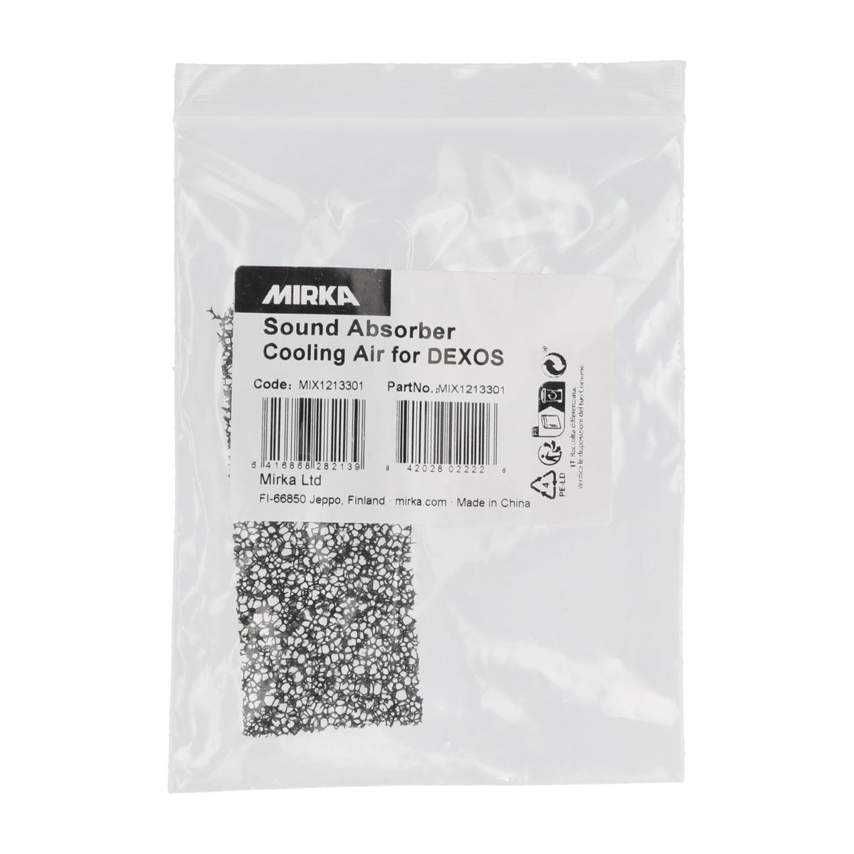 Schallabsorber Kühlluft für DEXOS