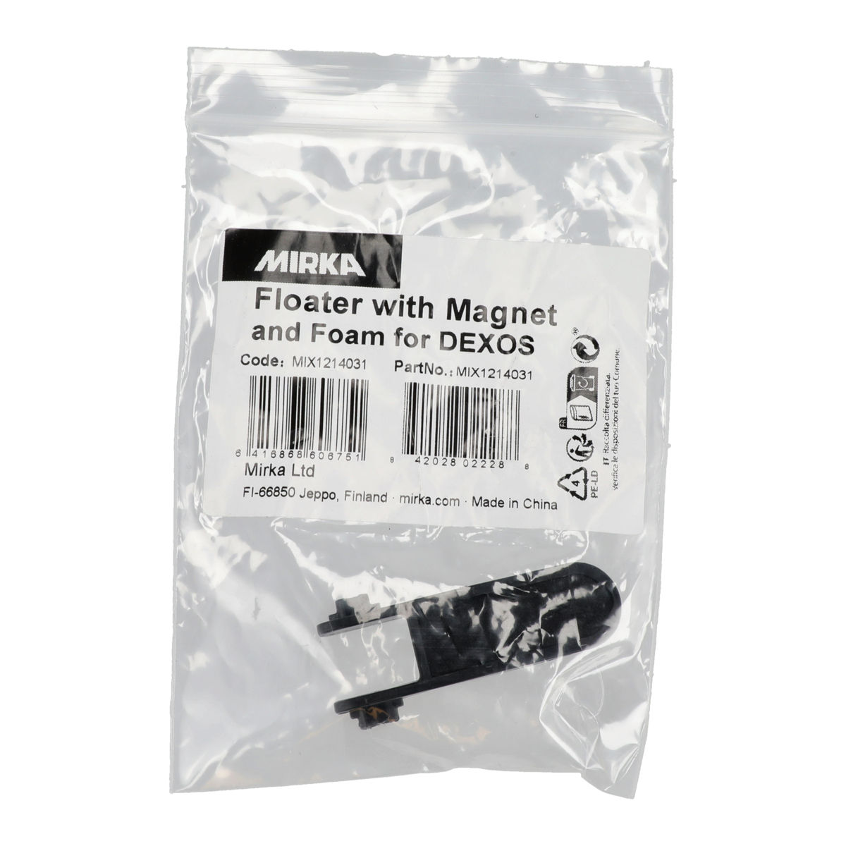 Floater with Magnet and Foam for DEXOS