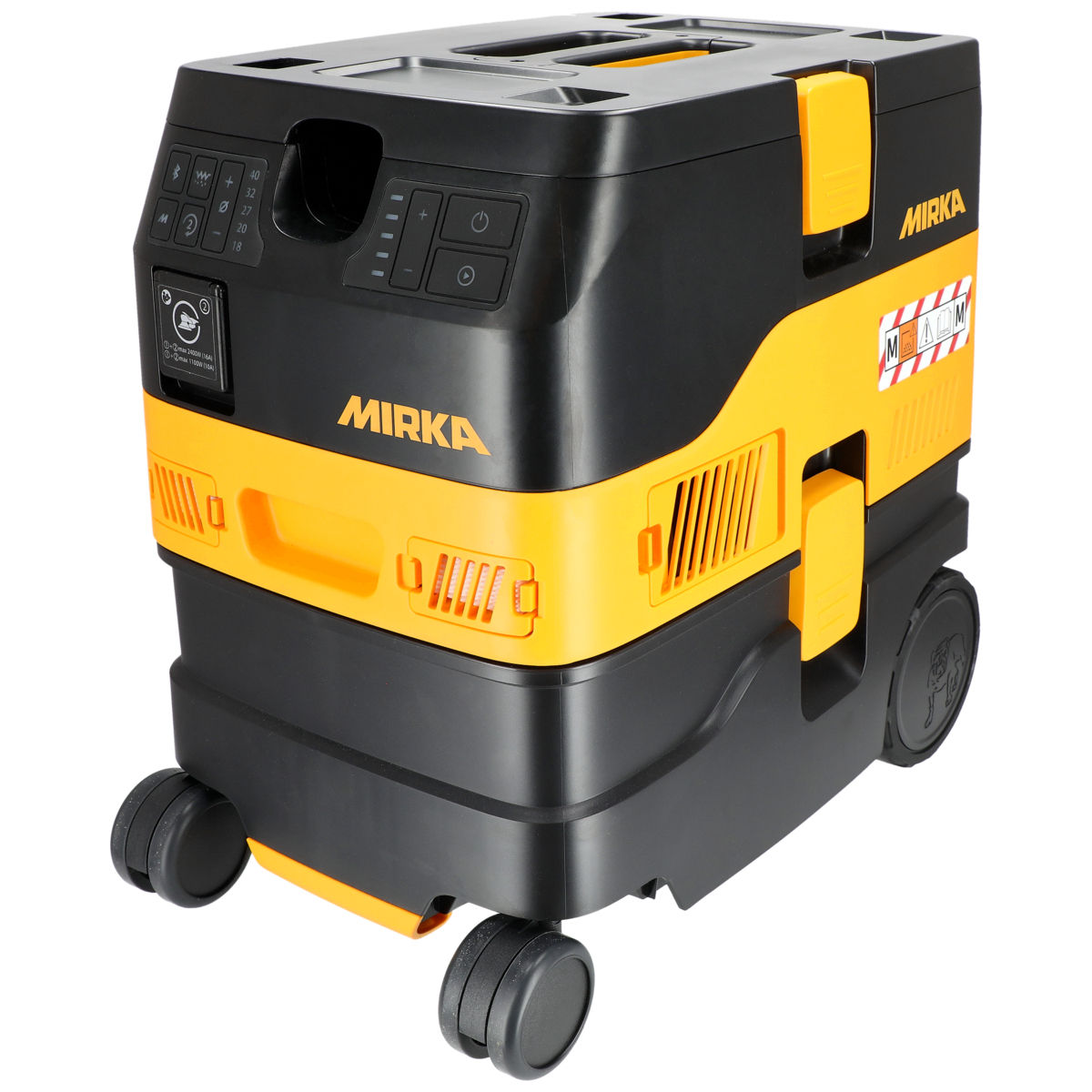 Mirka DEXOS 1217 AFC classe M avec gaine pré-équipée aspirateur professionnel