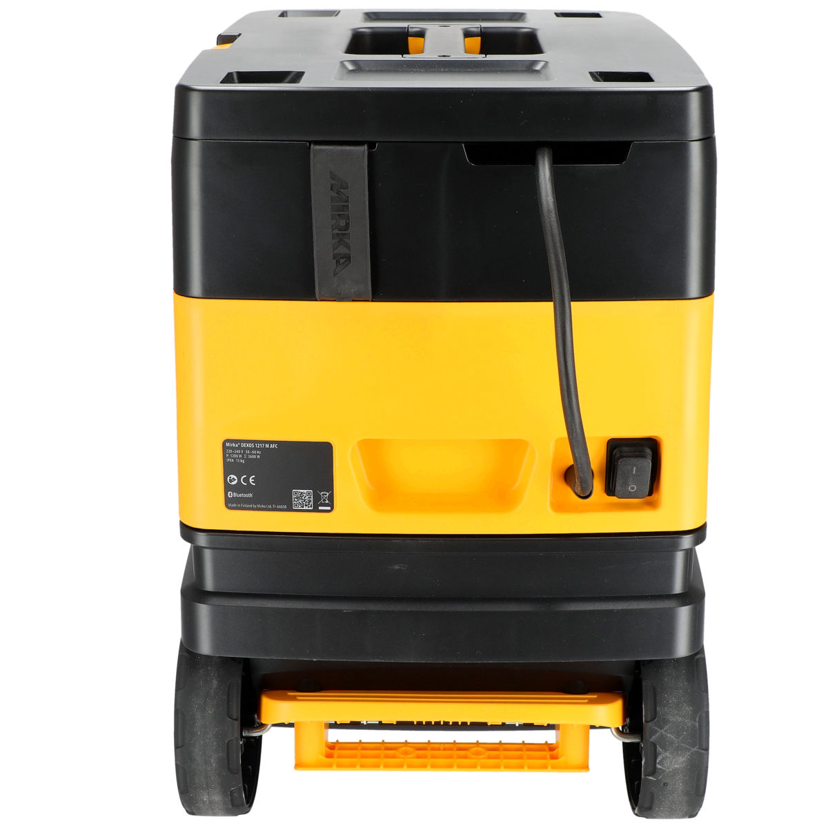 Mirka DEXOS 1217 AFC classe M avec gaine pré-équipée aspirateur professionnel