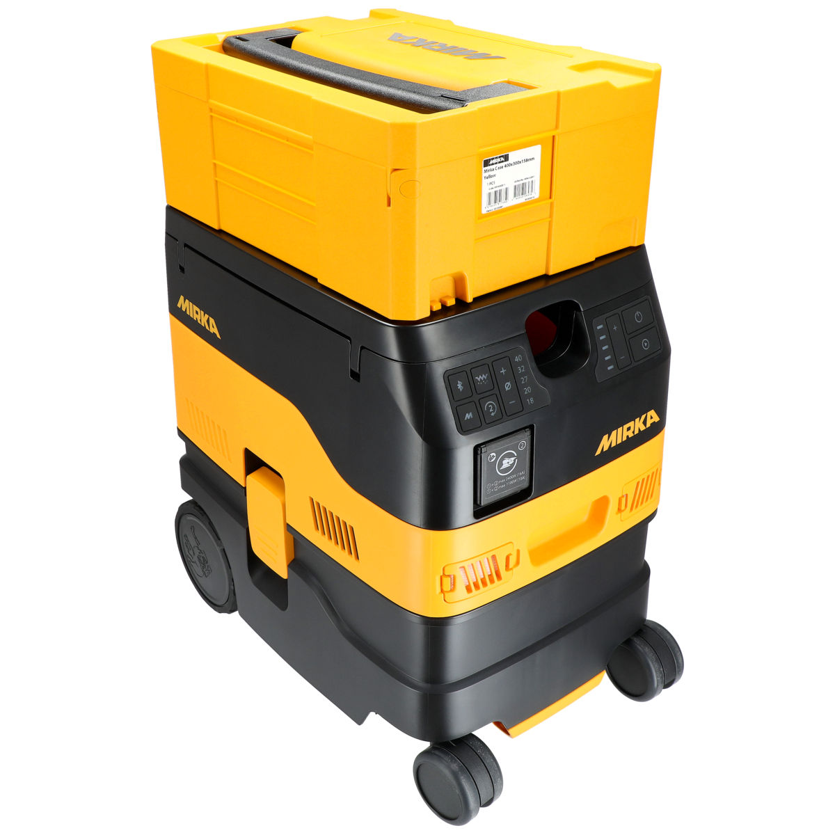 Mirka DEXOS 1217 AFC classe M avec gaine pré-équipée aspirateur professionnel