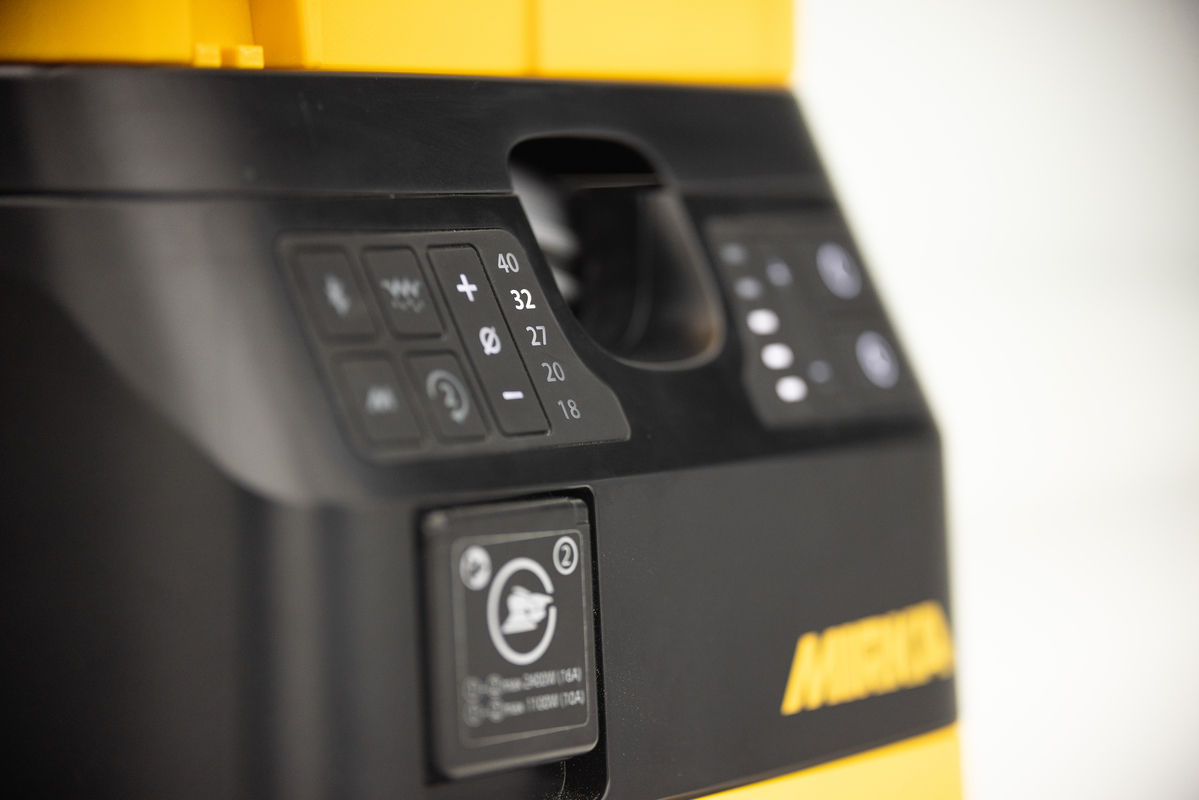 Mirka DEXOS 1217 AFC classe M avec gaine pré-équipée aspirateur professionnel