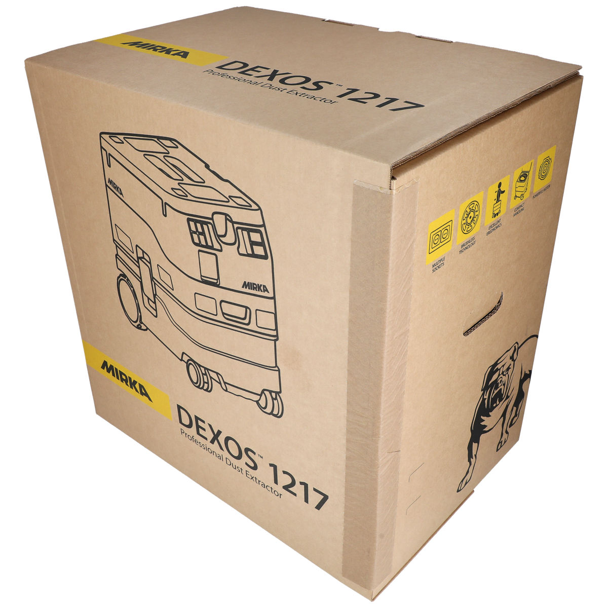 Mirka® DEXOS 1217 M AFC with Hose 4m UK