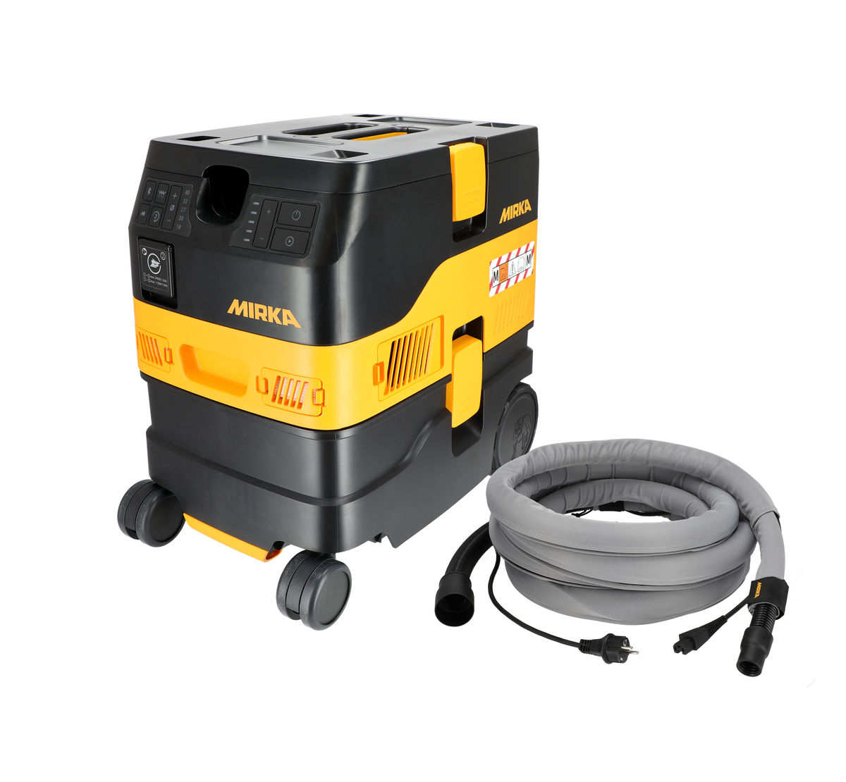 Mirka DEXOS 1217 AFC classe M avec gaine pré-équipée aspirateur professionnel