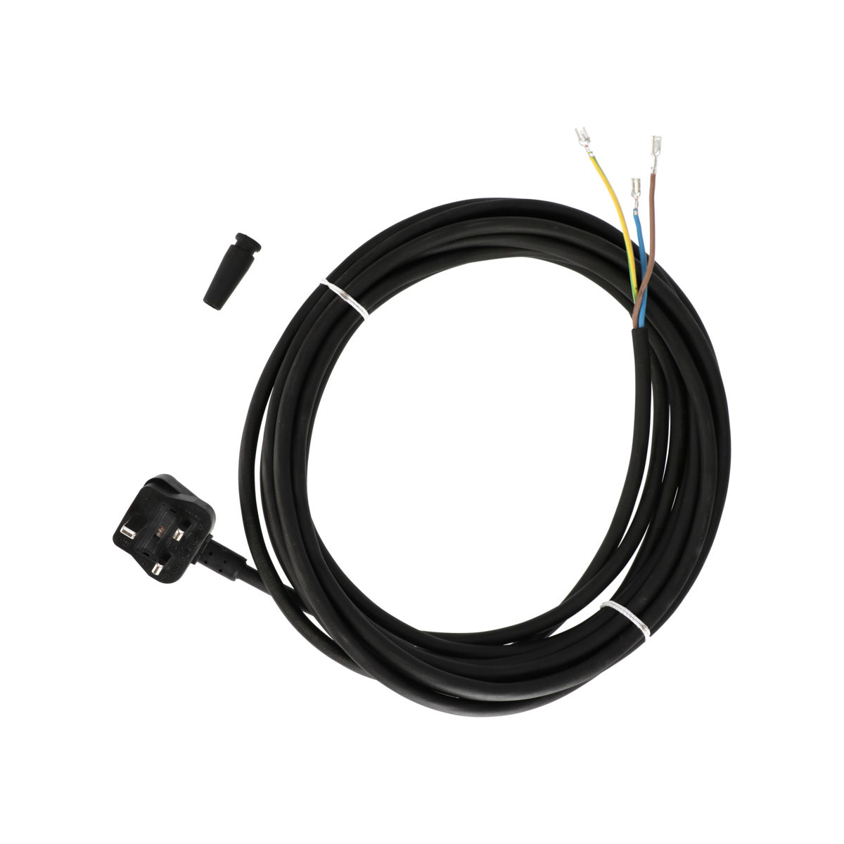 Power Cord (UK) 230V 7,5m+ Strain Relief for DEXOS