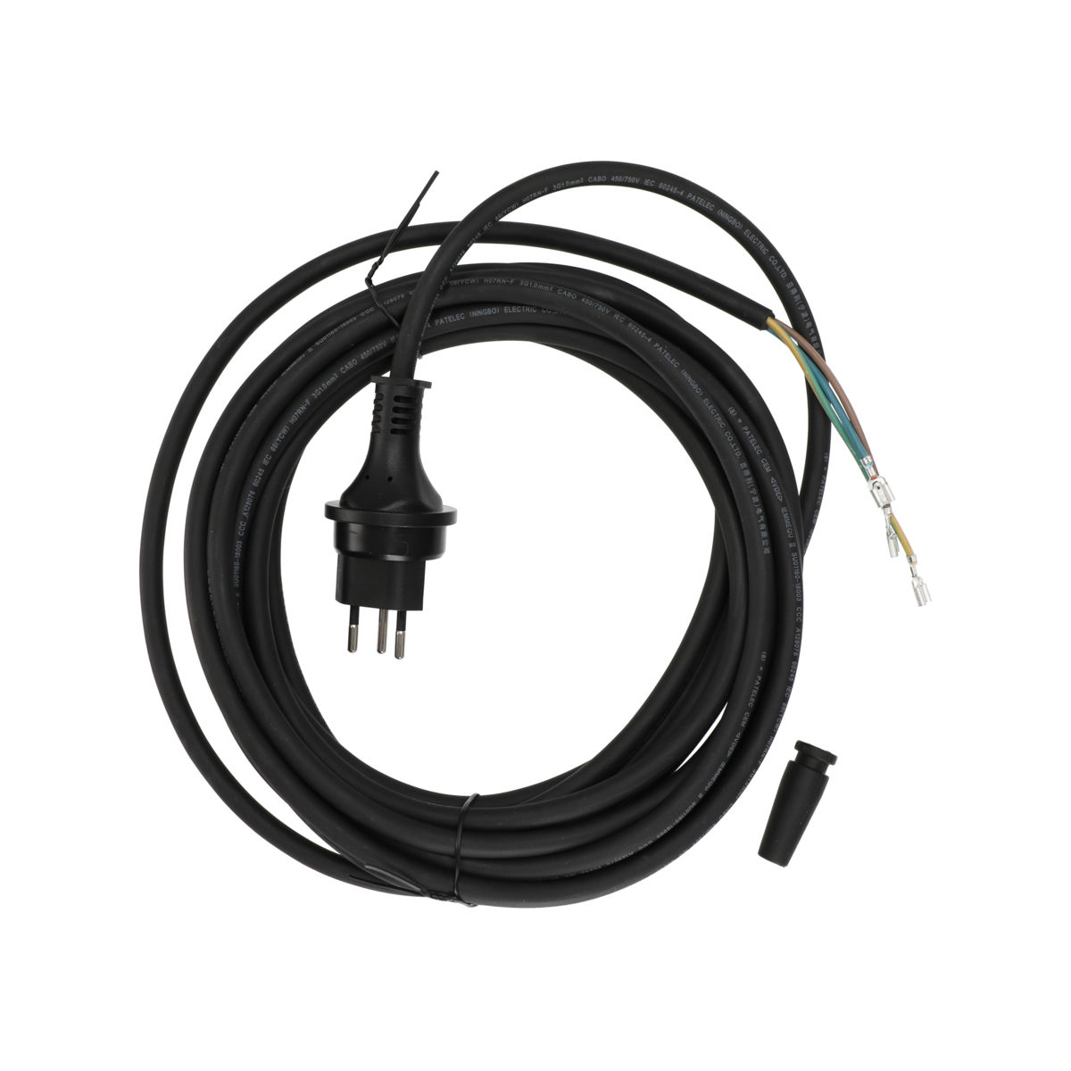 Tápkábel (CH) 230 V 7,5 m + feszülésmentesítővel DEXOS-hoz