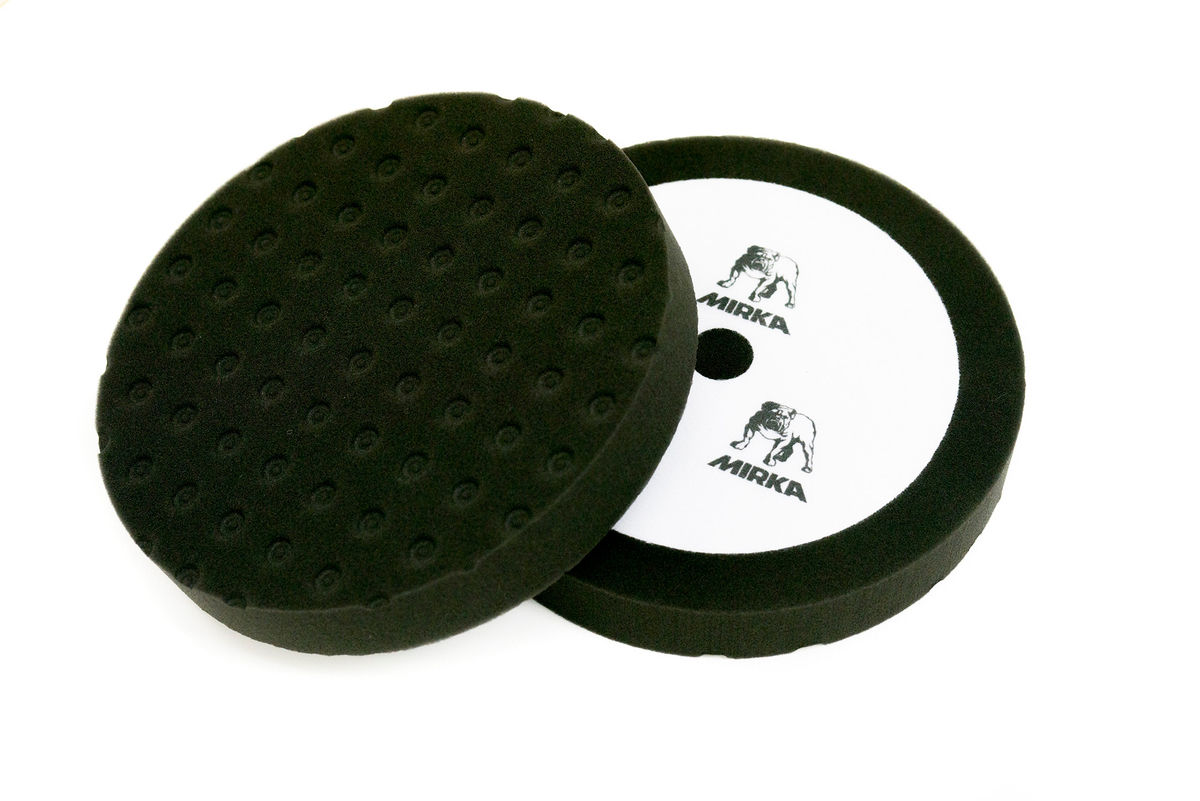 Tampon de polissage noir en mousse 8 po x 1.25 po