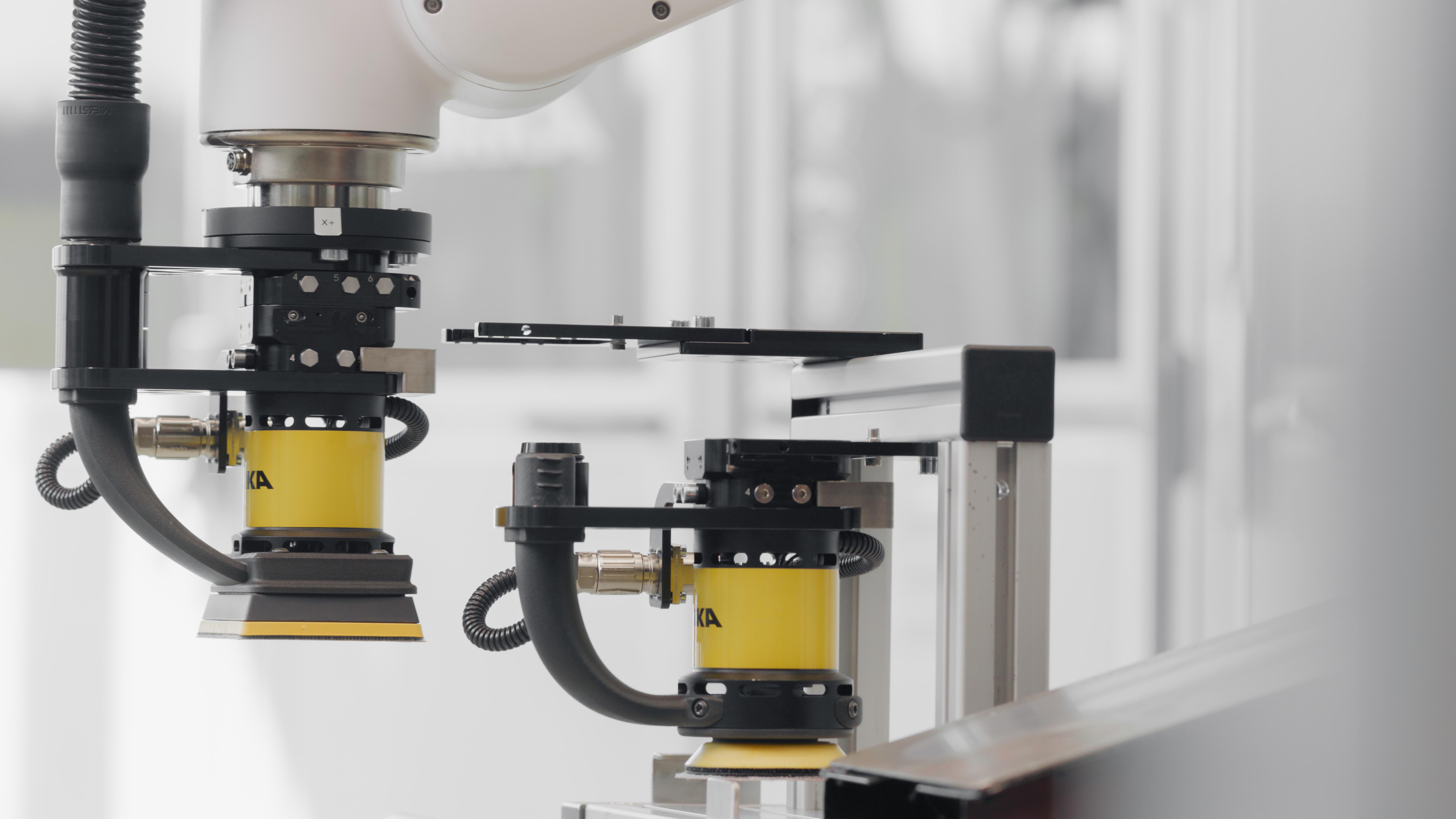 Dolna część systemu Mirka ToolChanger