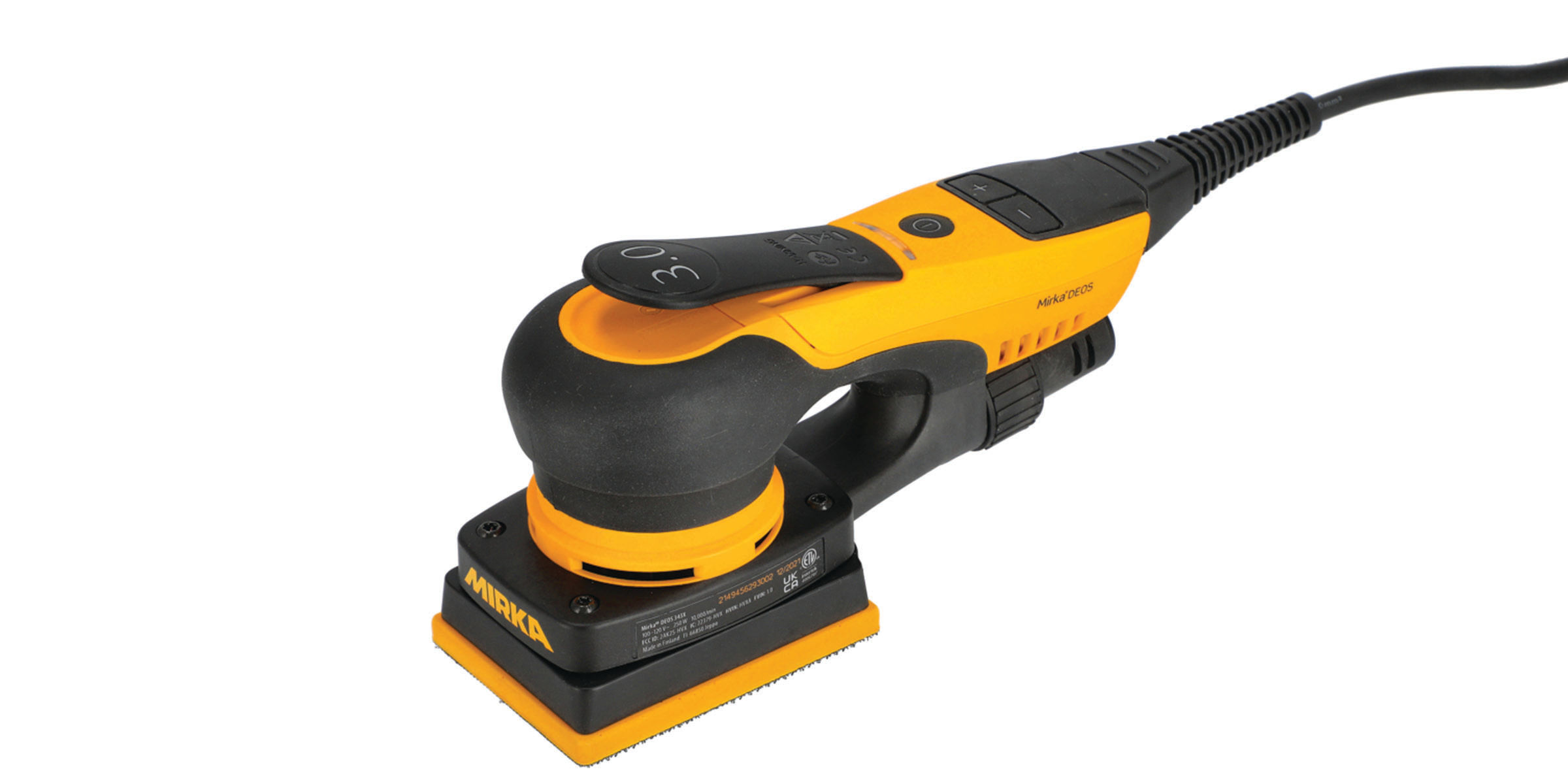 Mirka® DEOS 343CV EU 75 x 100 mm 3.0 mm orbit