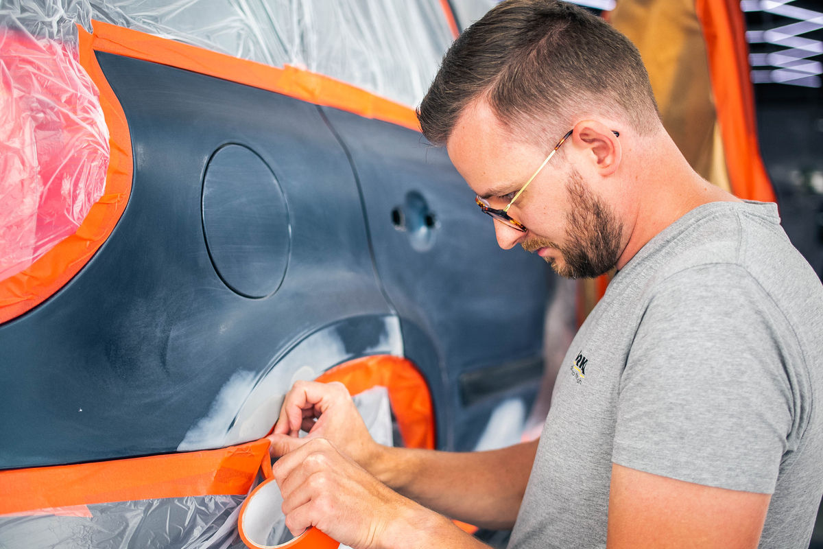 Nastro per Mascheratura 90°C Orange Line 18mmx45m