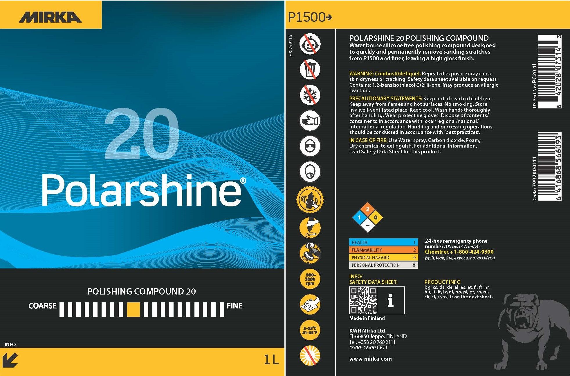 Polarshine® 20 Polishing Compound