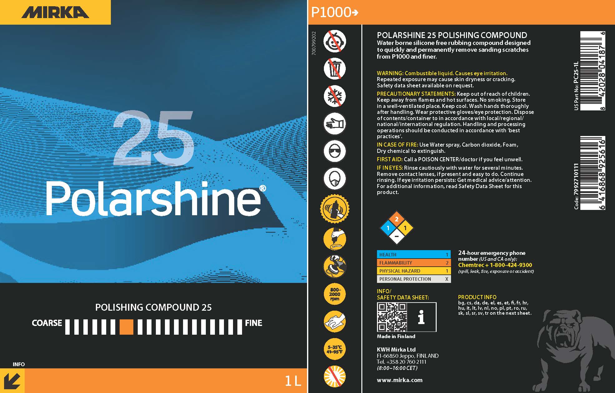 Polarshine® 25 Polishing Compound