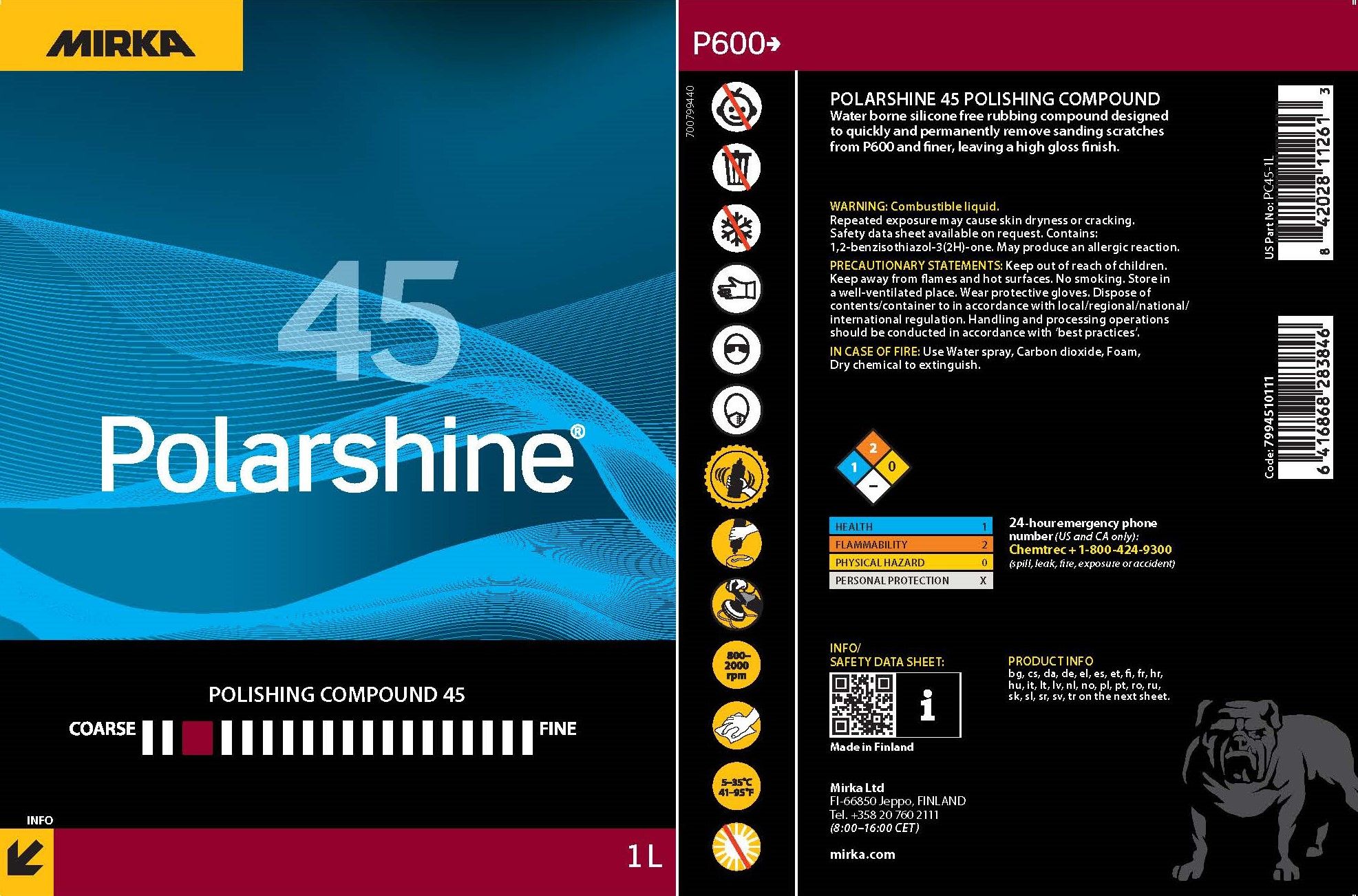 Polarshine® 45 Polishing Compound