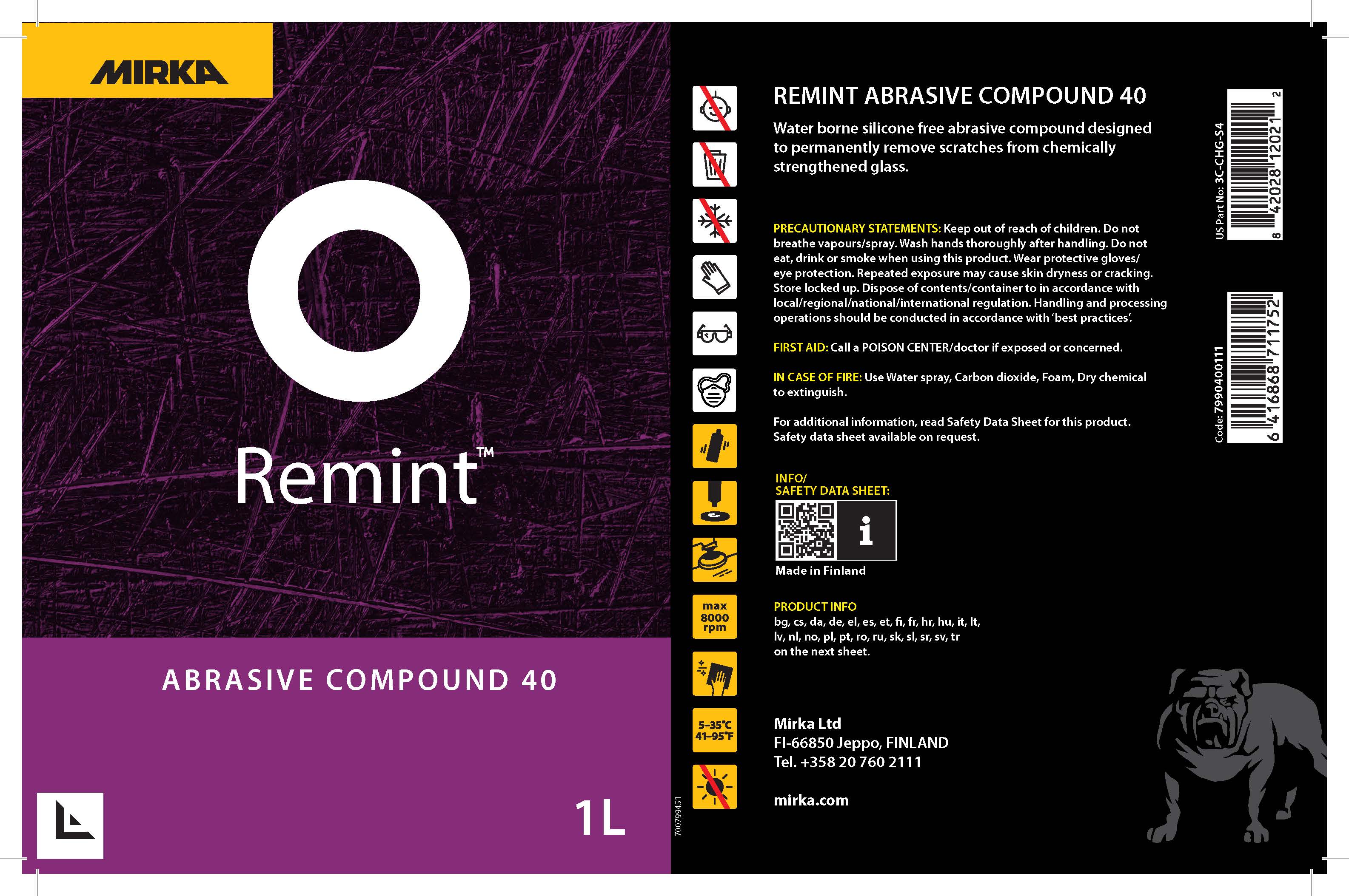 Remint Abrasive Compound 40