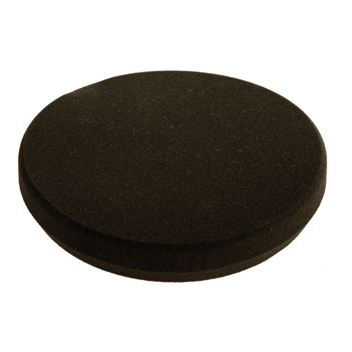 Polersvamp 180 mm Svart Slät