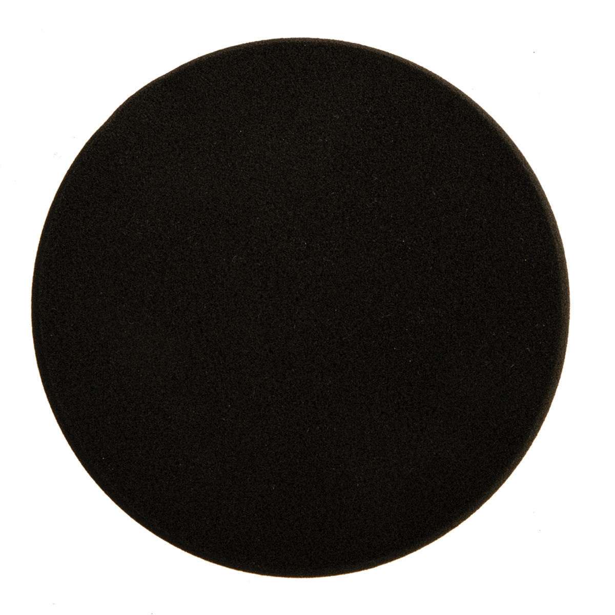 Polersvamp 180 mm Svart Slät