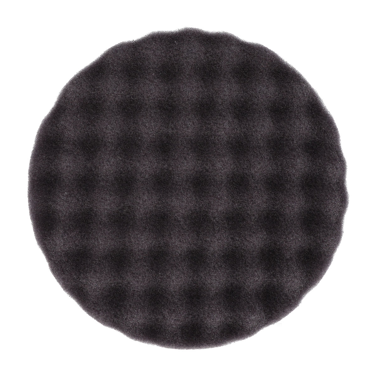 Polishing Foam Pad Black M Waffle