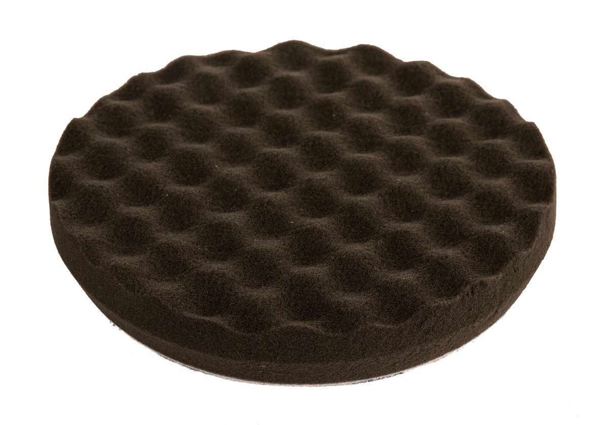 Polishing Foam Pad Black Waffle