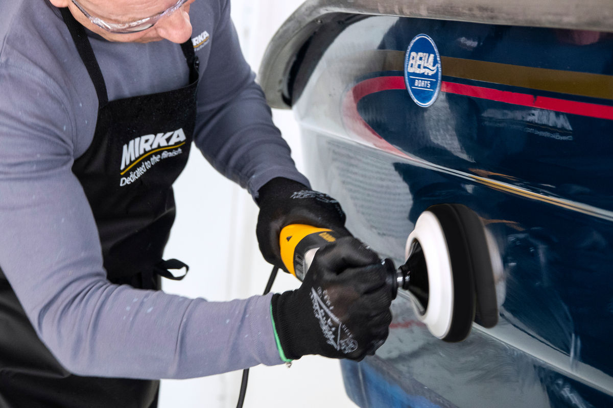 Polersvamp Svart Våfflad