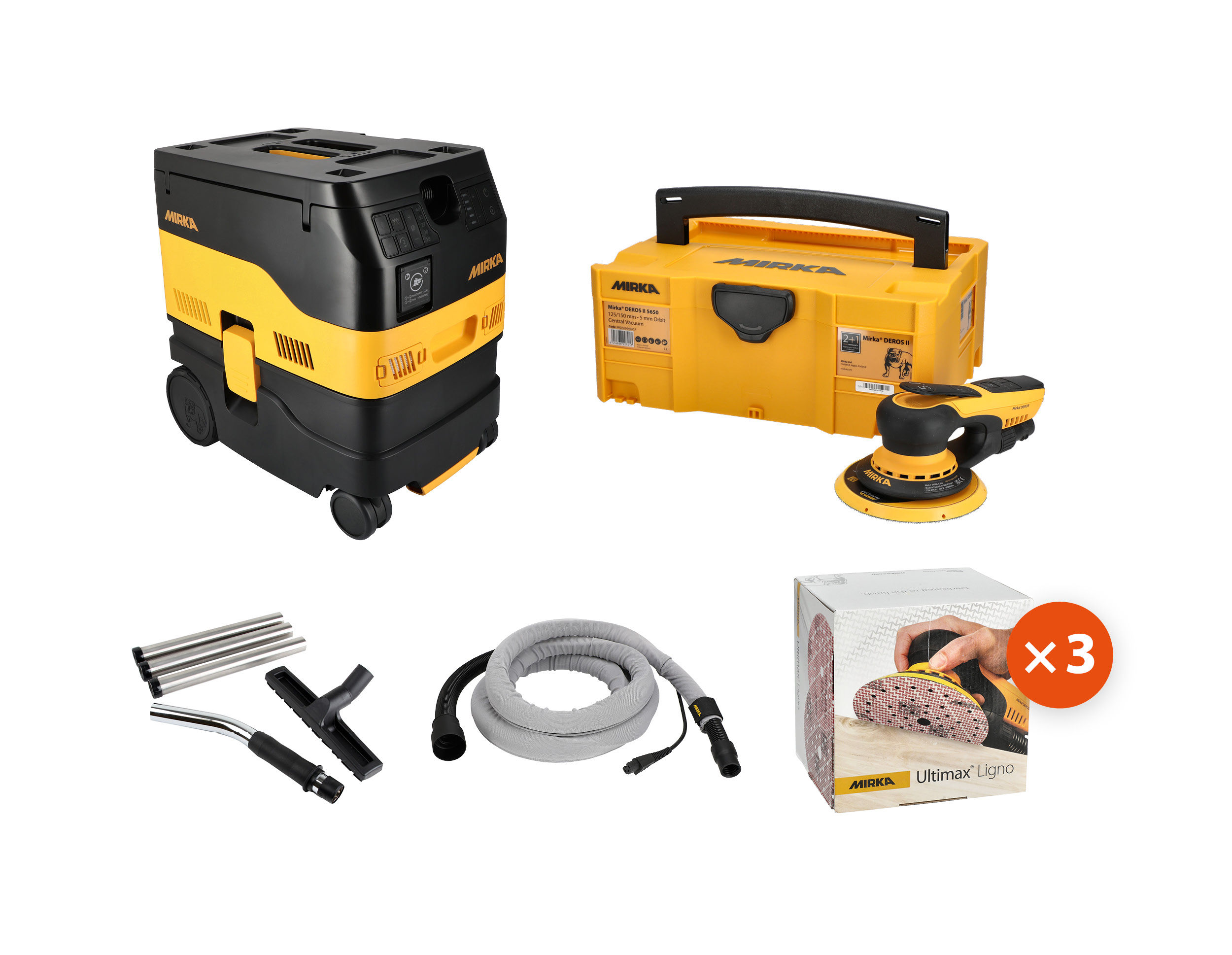PACK BOIS DEROS II PREMIUM DEXOS 1217 M AFC - Mirka