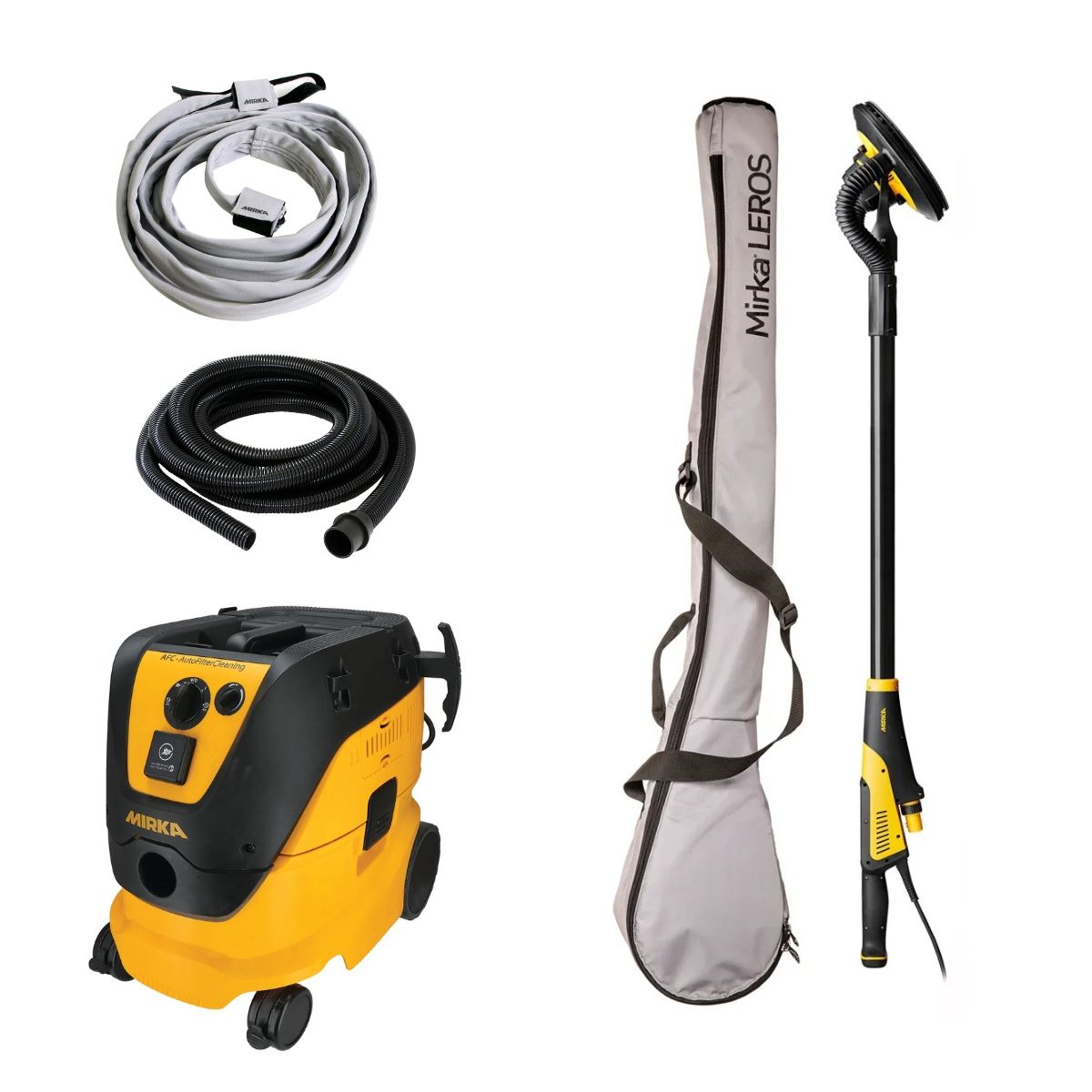 LEROS set met stofzuiger (30L)