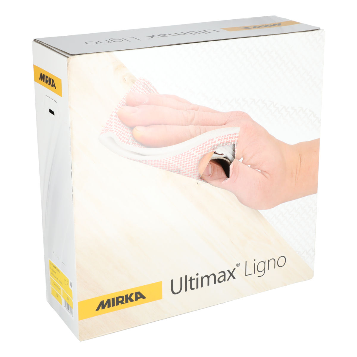 Ultimax® Ligno 115 x 125 mm coupe abrasive sur mousse prédécoupée en rouleau