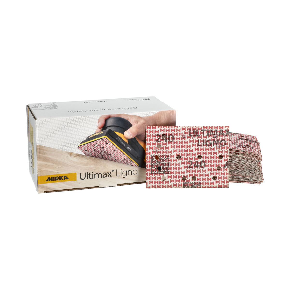 Ultimax® Ligno 75 x 100 mm coupe abrasive auto-agrippante Multifit®