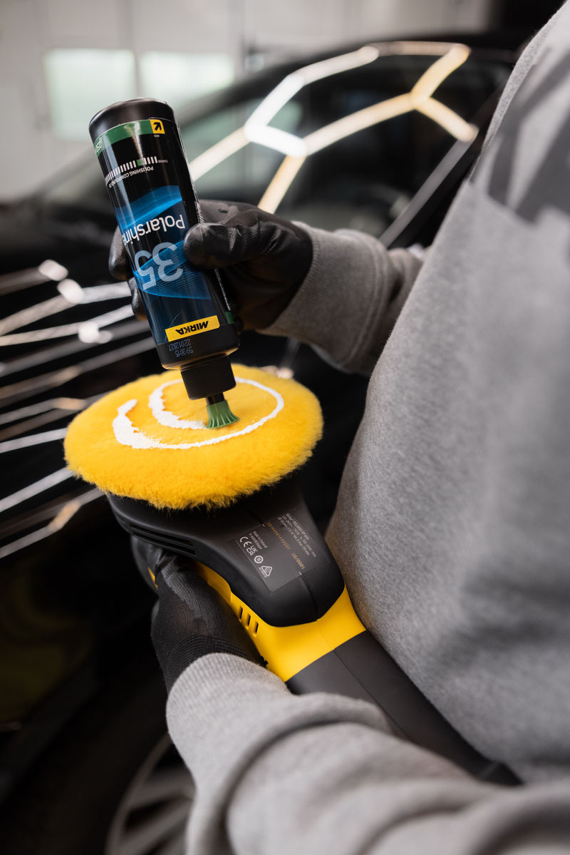 Lambswool Pad Pro Yellow