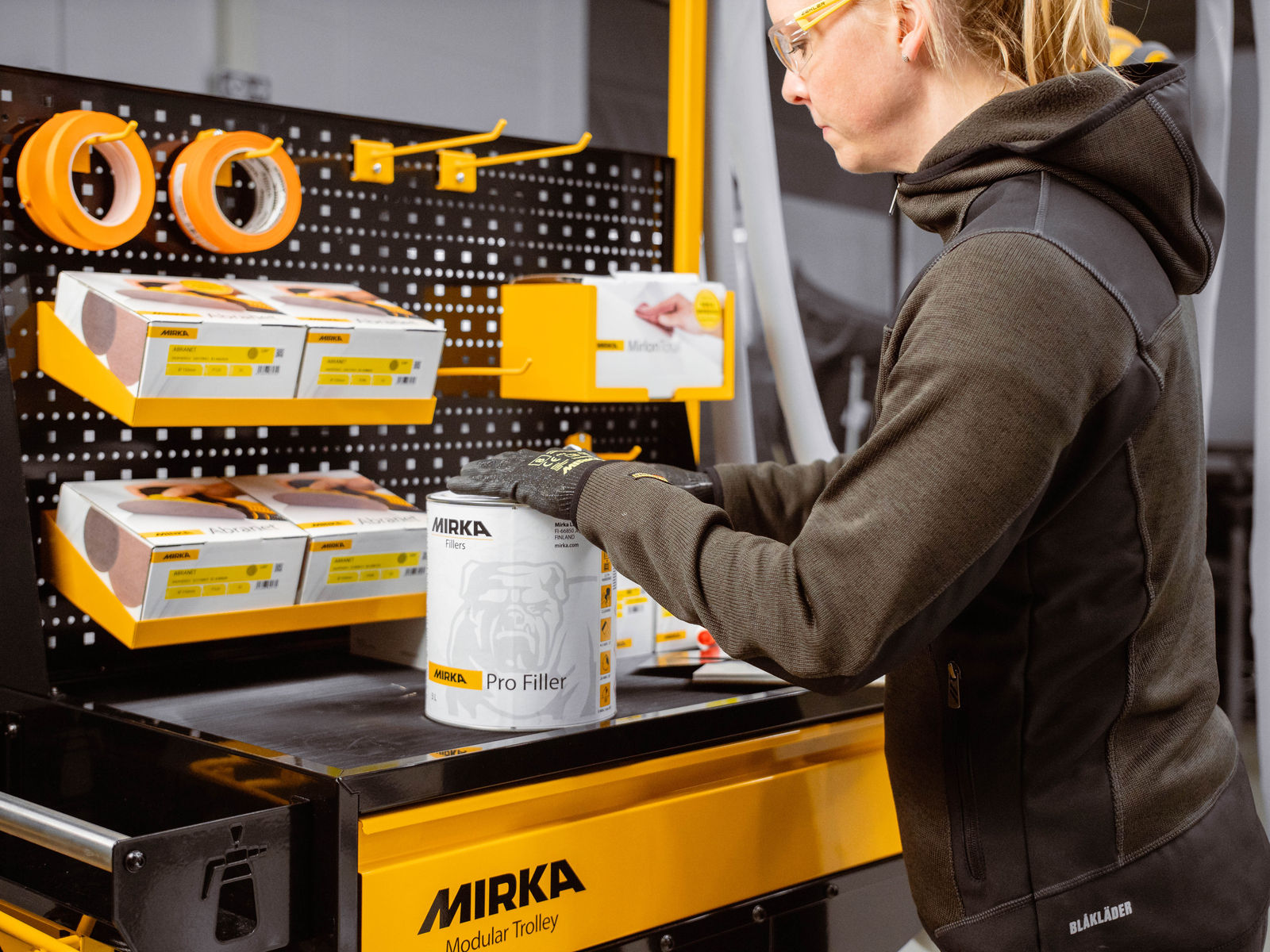 Mirka® Pro Filler 3 L, 8/pakning
