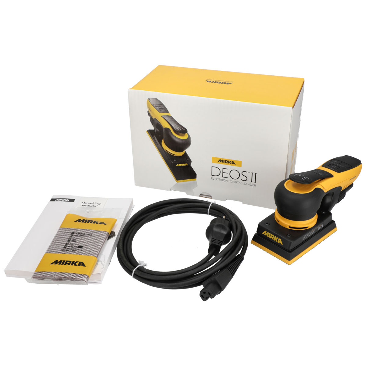 Mirka® DEOS II 353 EU 81 mm x 133 mm, orbita 3.0 mm