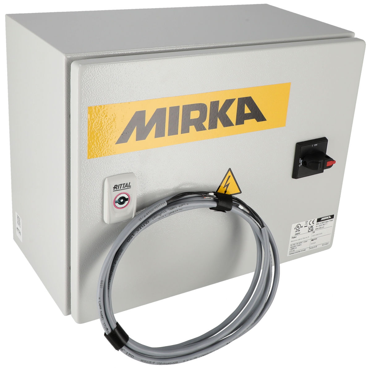 Mirka® motor drive cabinet for Ethernet/IP