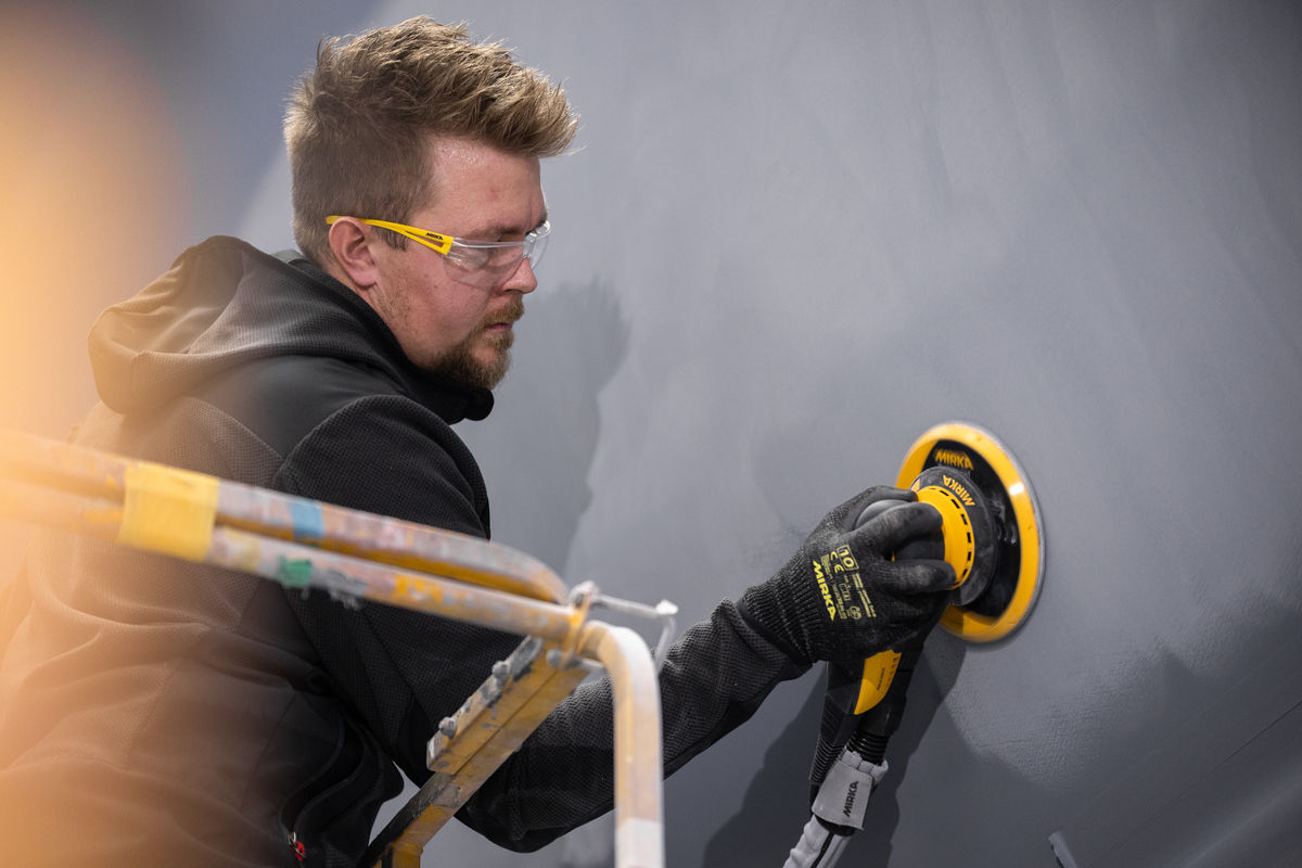 Mirka® DEROS II 750 Ø 175 mm, uitslag 5.0 mm